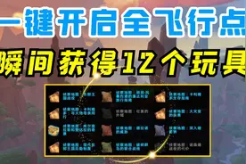 【老司机】全魔兽地图飞行点，一键开启覆盖率95%以上，玩具喜+12视频封面