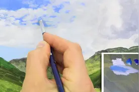 风景油画大师教程｜如何画层次感的云朵【Michael James Smith】视频封面