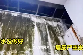 农村媳妇家里墙皮严重发霉，屋顶渗水。有懂行的师傅吗？求支招视频封面