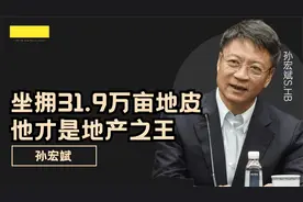中国地产之王有多牛？白手起家2年赚千亿资产，手持31.9万亩地皮视频封面