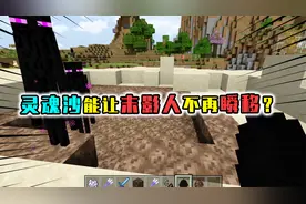 盘点MC里的冷知识，灵魂沙竟是末影人克星？能够封印它的瞬移