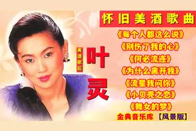 美酒歌后-叶灵【精选7首怀旧美酒歌曲 首首好听】值得收藏