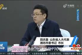 潍坊市委书记、市长田庆盈：三组数字说明潍坊经济高质量发展视频封面