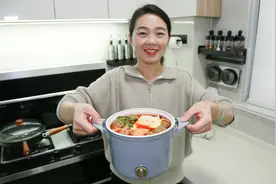 这个小电煮锅太实用了，煎鸡蛋、涮火锅，蒸馒头，方便的很视频封面