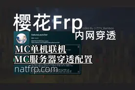 【小竹】免费内网穿透软件-樱花Frp-我的世界联机