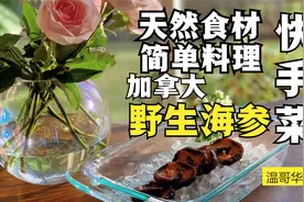 加拿大野生海参快手菜 温哥华每日美食视频封面