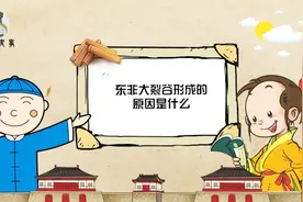 你知道东非大裂谷形成的原因是什么吗？视频封面