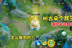 九歌：新英雄阿古朵小技巧，学会了，一个放生技能就能清空野区视频封面