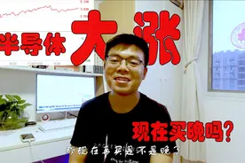 老公买的半导体基金又涨了3.85%，现在再买晚了吗？听听他怎么说视频封面