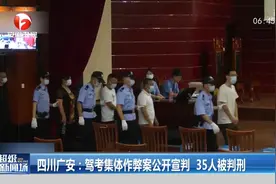 四川广安：驾考集体作弊案公开宣判，35人被判刑视频封面