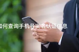 如何查询手机号实名认证信息的验证，操作非常简单