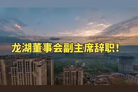 龙湖董事会副主席辞职！视频封面