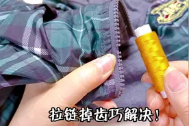 拉链掉齿了怎么办？只用1段线2分钟轻松搞定，方法简单实用，真牛视频封面
