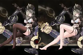 【崩坏三】维尔微光脚黑丝绘画整活视频封面