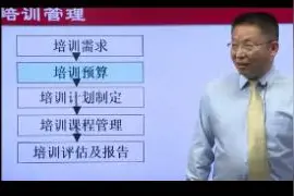 培训计划的制定与执行策略（一）视频封面