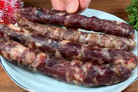 香肠如何保存，30年大厨教我一招，随吃随取，放一年都新鲜视频封面