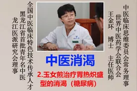 （中医消渴）2.玉女煎治疗胃热炽盛型的消渴（糖尿病）视频封面