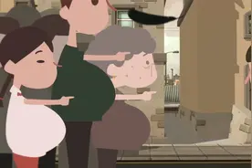 男孩长出黑色羽毛，人类一碰到就会怀孕，男女都不例外，讽刺动画视频封面