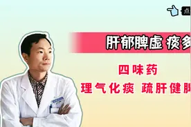 肝郁脾虚、痰多、气不顺，四味中药，疏肝理气、健脾化痰视频封面