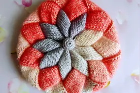 编织纯手工帽子，戴出去不用担心会撞衫