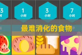 对比：常见食物在胃里面停留的时间｜食物消化需要多久视频封面