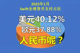 最新全球货币支付占比情况：美元40.12%，欧元37.88%，人民币呢？视频封面