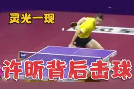 一球定胜负！许昕背后击球灵光一现，方博运气球绝杀，却不忍庆祝视频封面