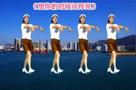 情歌DJ广场舞《想你的时候问月亮》句句深情动听，好听醉人