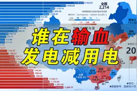 谁在输“血”？全国发电量减去用电量排行榜，1990-2021视频封面