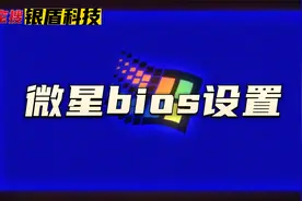 DMA设置-微星主板BIOS设置教程