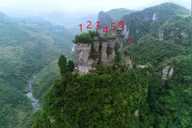 贵州遵义七柱山突兀，守护着山下仡佬族，七仙女下凡的传说是真的