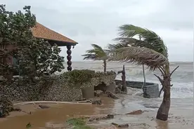 台风“圆规”登陆海南琼海，为近5年以来登陆海南的最强台风！视频封面