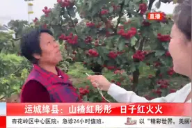 运城绛县：山楂红彤彤，日子红火火视频封面