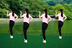 广场舞《母亲》背面演示，简单一看就会视频封面
