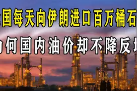 伊朗石油比矿泉水还便宜,我国每天进口上百万桶,国内油价反增?视频封面