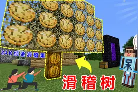 我的世界Mod：24K纯金滑稽果吃不？吃一口让你回味无穷！