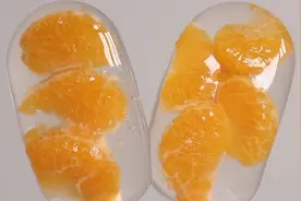 这样晶莹剔透的魔芋橘子果冻，好吃又好玩视频封面