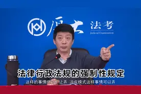 厚大法考张翔老师：法律行政法规的强制性规定视频封面