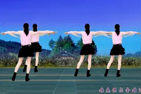 自由弹跳16步健身舞《快乐歌》美美哒的舞步跳起来，让您心情愉悦视频封面