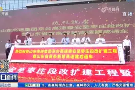 山东首条智慧高速！全长189.5公里,京台高速泰枣段改扩建项目通车视频封面