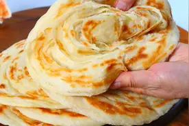 自从知道饼这个简单又容易分层的做法后，就上瘾了！再也不用买了