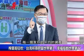 岛内疫情延烧民众痛苦不堪，榨菜哥竟称：台湾幸福指数全球排第17视频封面
