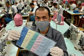 台湾监狱开始生产口罩，一只25元，效率太低，产能被香港监狱甩飞