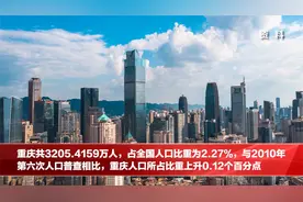 第七次全国人口普查结果 全国人口14.1178亿人重庆3205.4159万人视频封面