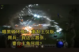 暗黑破坏神2：重制王仪版，佣兵说：我既然这么厉害了，要你何用视频封面