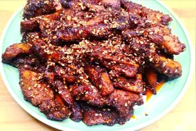 教你做烧烤味的小零食，成本14元，比牛肉干都好吃，越嚼越香