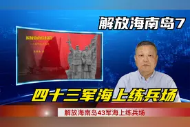 四野后代聊四野--解放海南岛第七集：四十三军海上练兵场视频封面