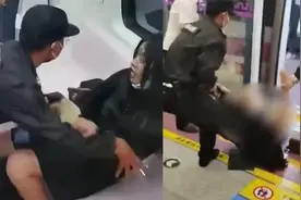 央视怒评西安地铁保安拖拽事件：不顾及女性尊严，小矛盾酿大舆情视频封面