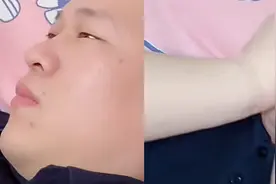孩子突然上前亲了爸爸一口 老父亲少女心爆发上演"岳云鹏式"娇羞视频封面