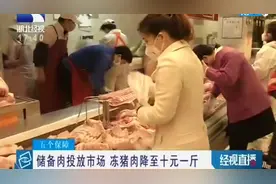 储备肉投放市场，冻猪肉降至十元一斤视频封面